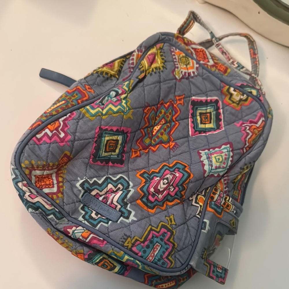 Vera Bradley Quilted Patterned Backpack - image 3